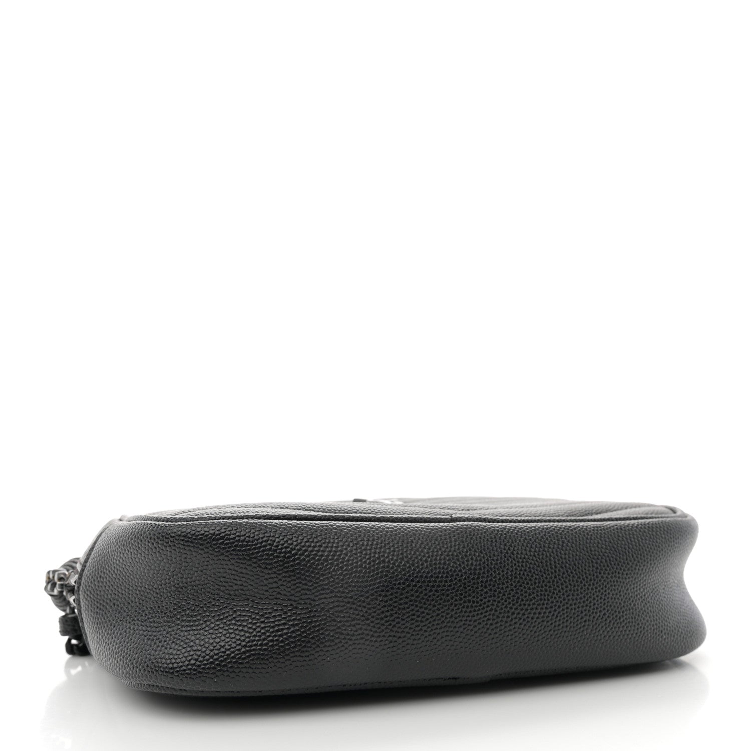 Saint Laurent Grain De Poudre Matelasse Monochrome Monogram Mini Lou Camera Bag Black 4 of 13
