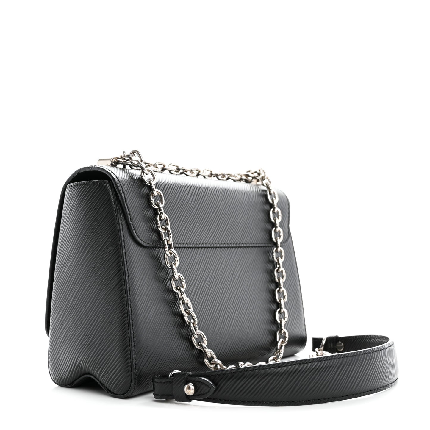 Epi Twist Shoulder Bag MM Black