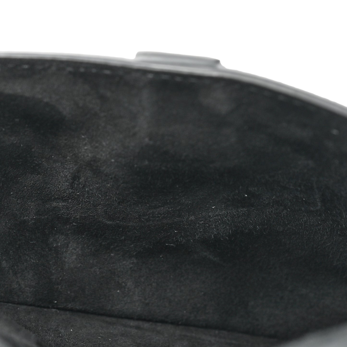 Calfskin Saddle Belt Bag Black