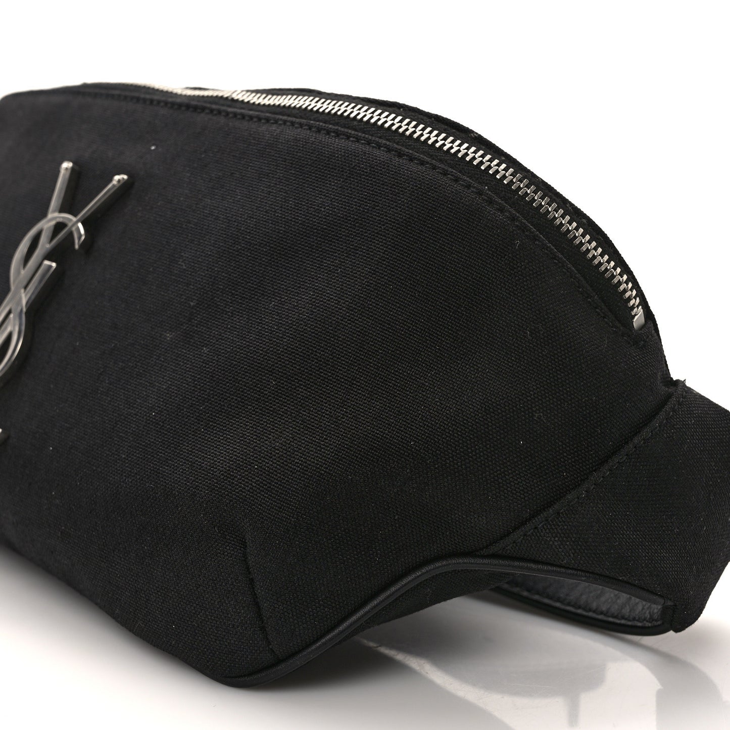 Canvas Monogram Belt Bag Black