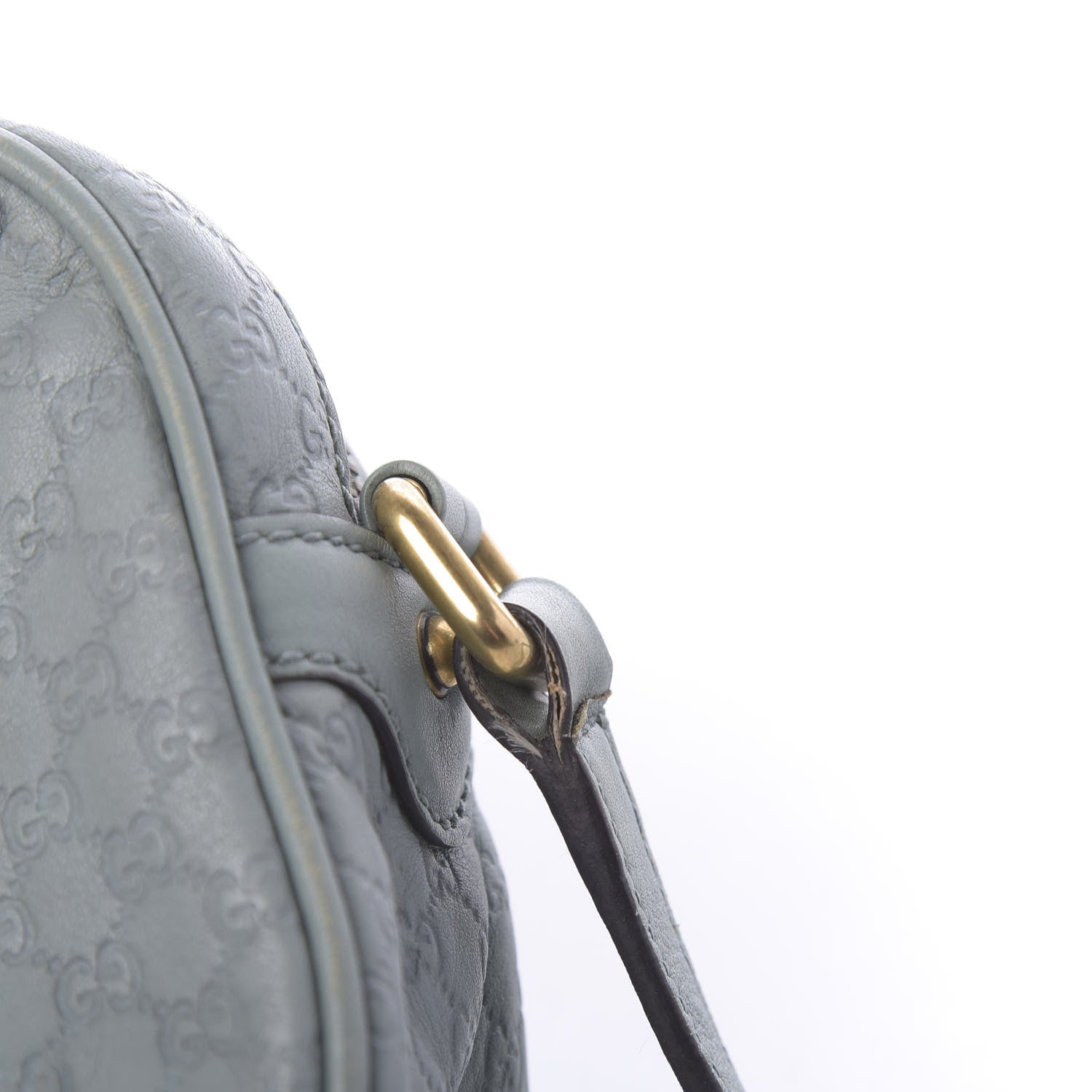 Gucci Soft Microguccissima Sunshine Disco Crossbody Bag Blue 7 of 13