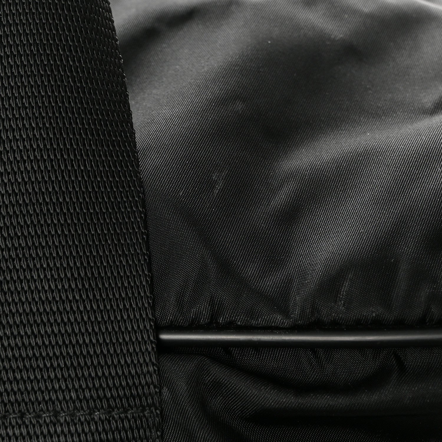 Prada Tessuto Nylon Saffiano Viaggio Carry On Travel Bag Black 12 of 13