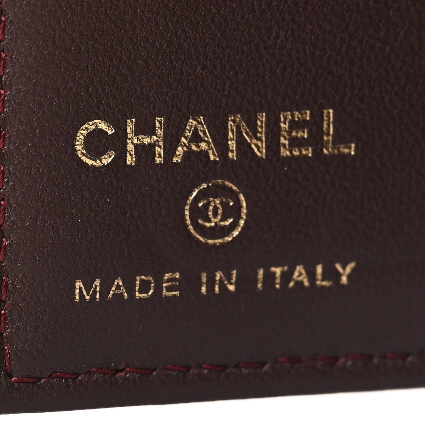 Lambskin Quilted Card Holder Wallet Black