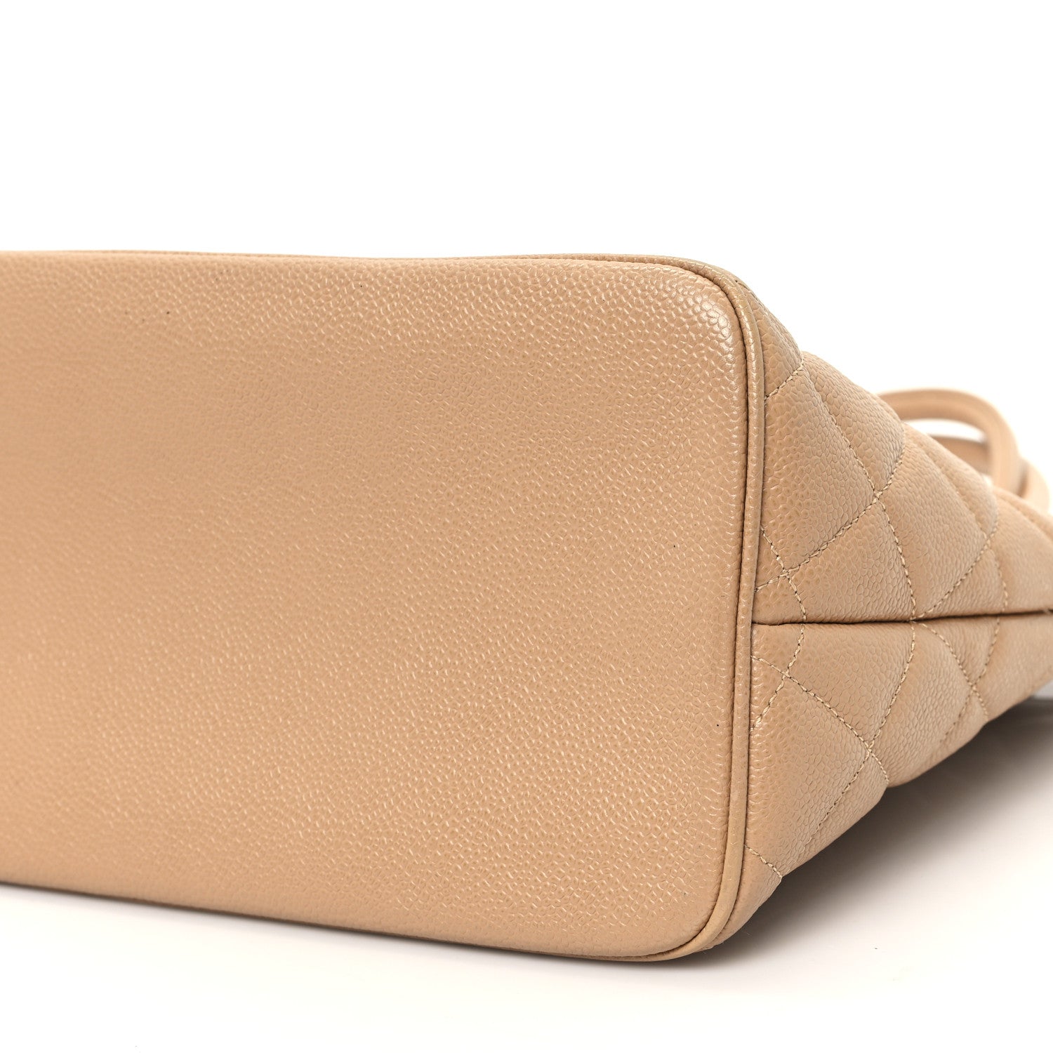 Chanel Caviar Quilted Medallion Tote Beige 9 of 13