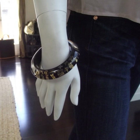 Inclusion Bracelet Large Noir