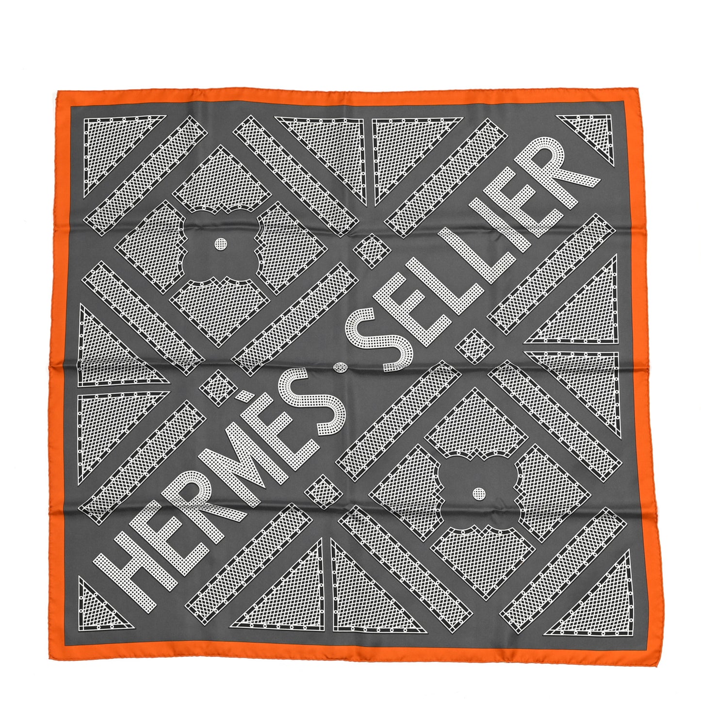Silk Sellier Scarf 90