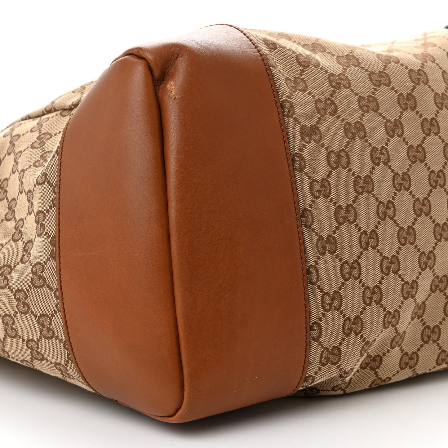 Monogram Large Vertical Original Tote Tan