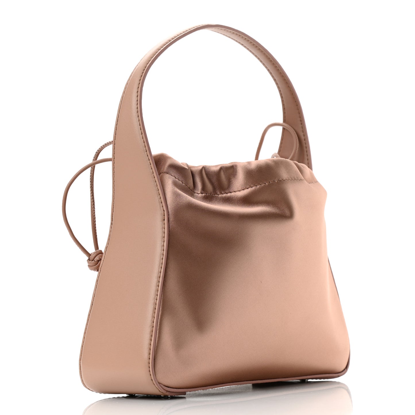 Satin Calfskin Small Ryan Bag Sandstone
