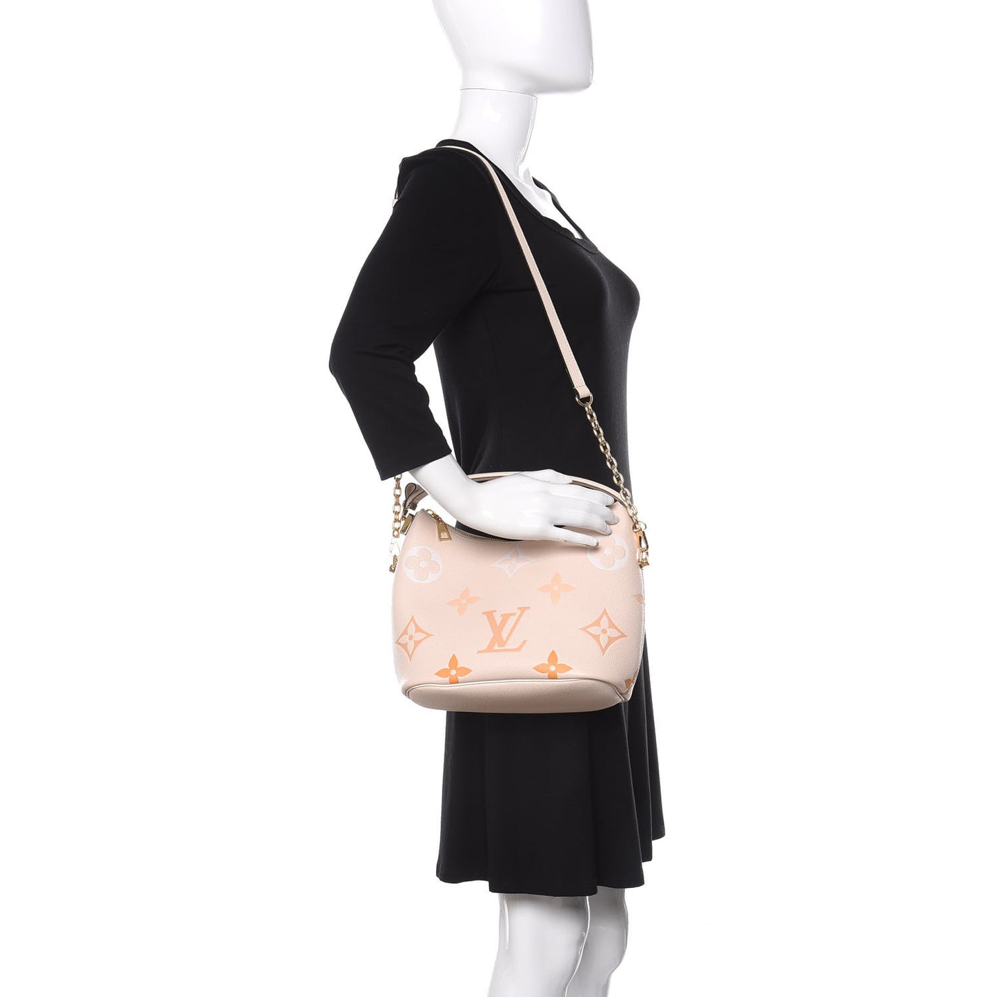 Empreinte Monogram Giant By The Pool Marshmallow Hobo Cream Saffron