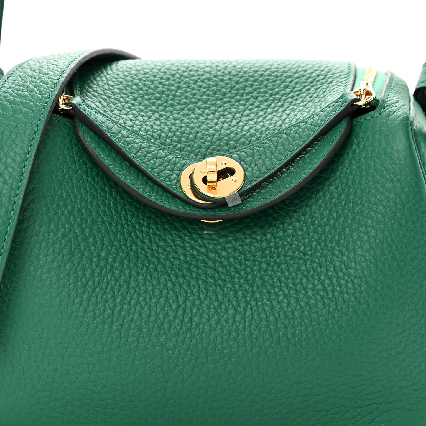 Taurillon Clemence Mini Lindy 20 Vert Vertigo