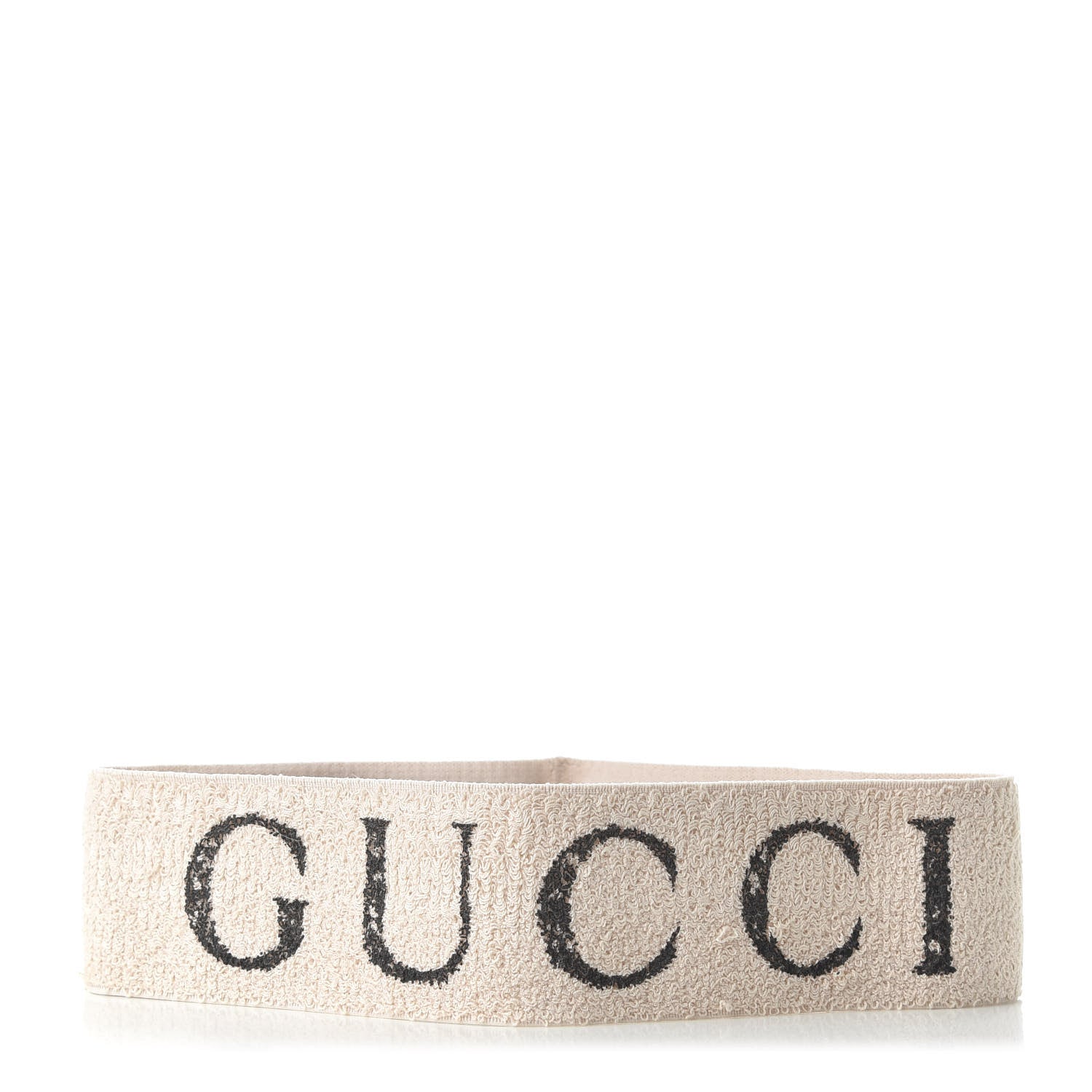 Gucci Cotton Elastic Logo Headband White 1 of 4