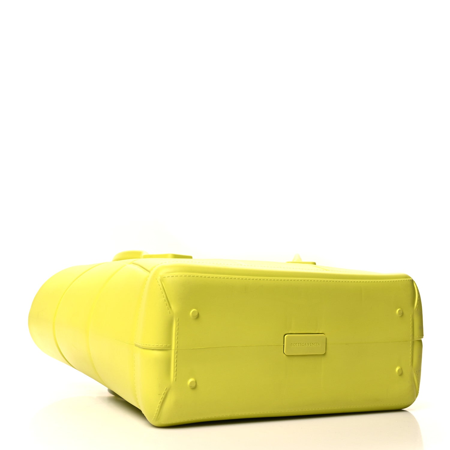 Bottega Veneta Rubber Maxi Intrecciato Medium Arco Kiwi Green 4 of 11