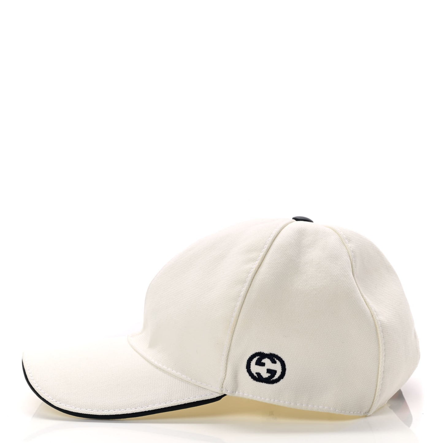 Canvas Web Baseball Hat XL 60 White
