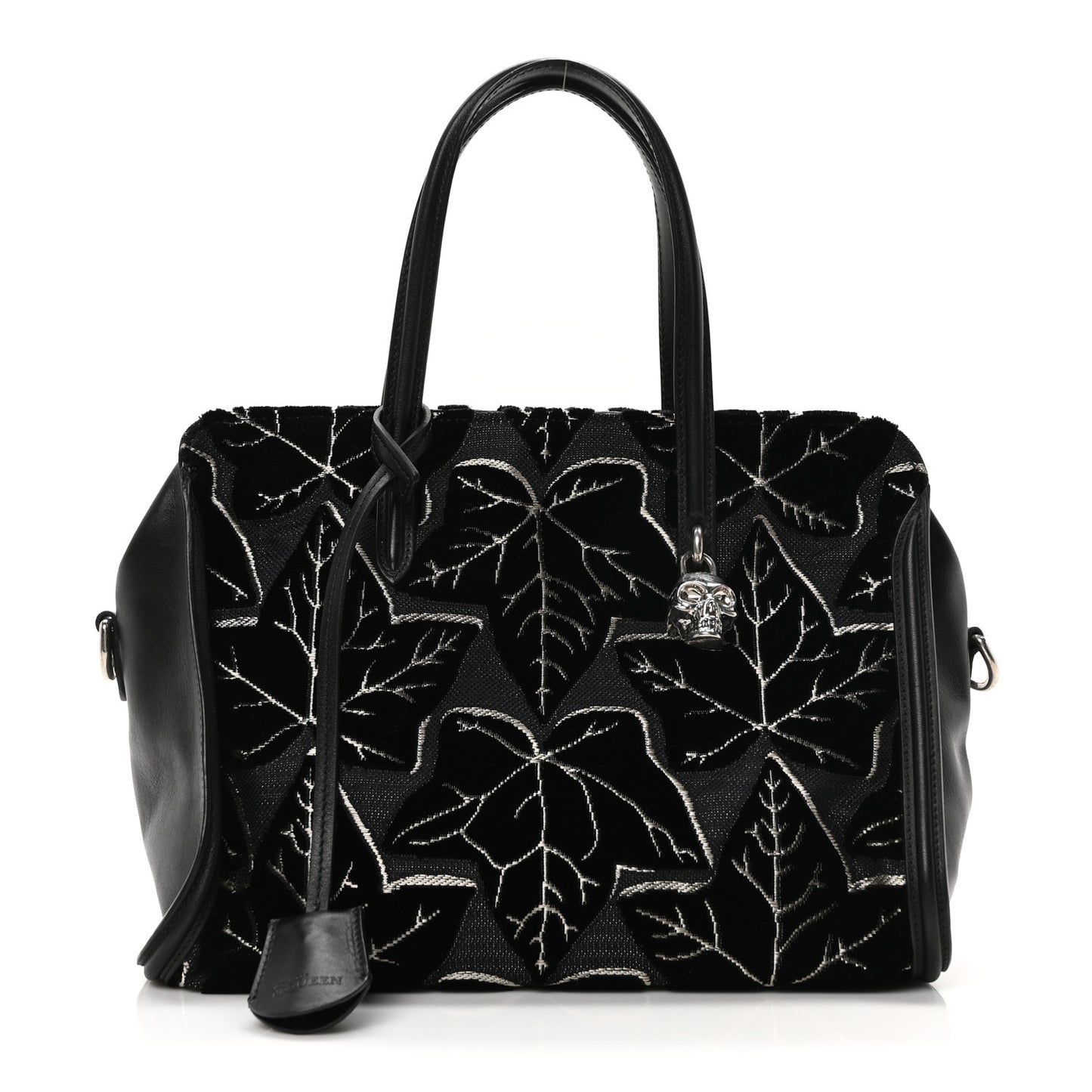 Velvet Shopper Tote Black