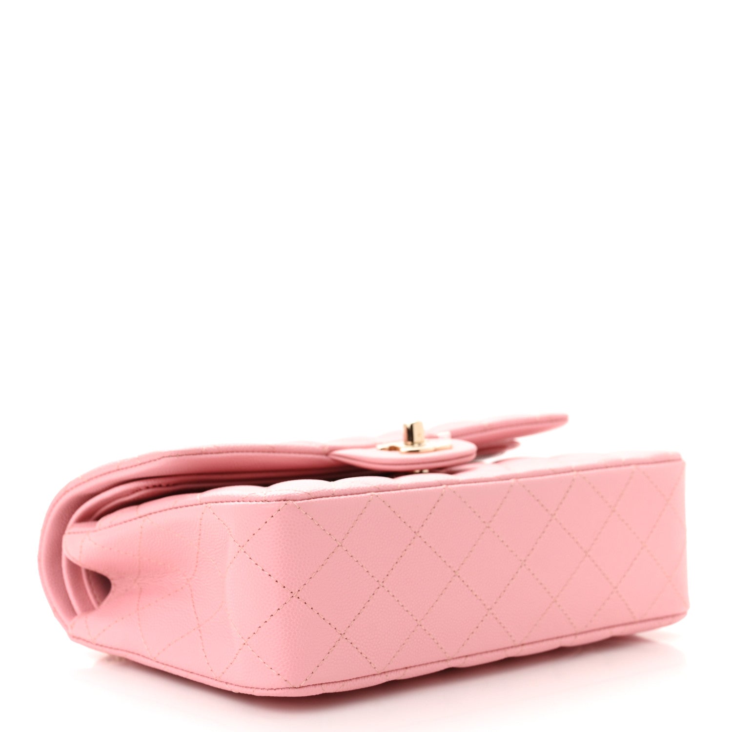 Chanel Caviar Quilted Small Double Flap Pink 4 of 11