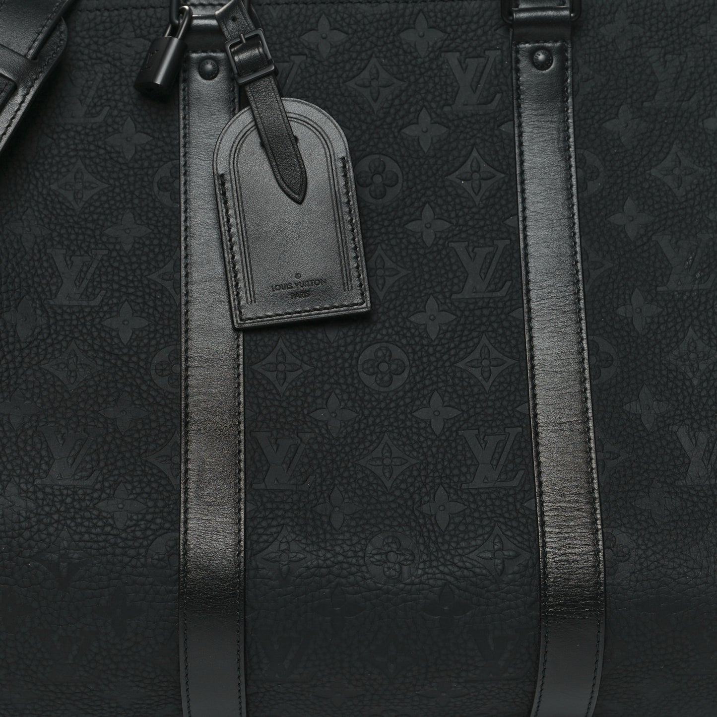 Taurillon Monogram Keepall Bandouliere 50 Black