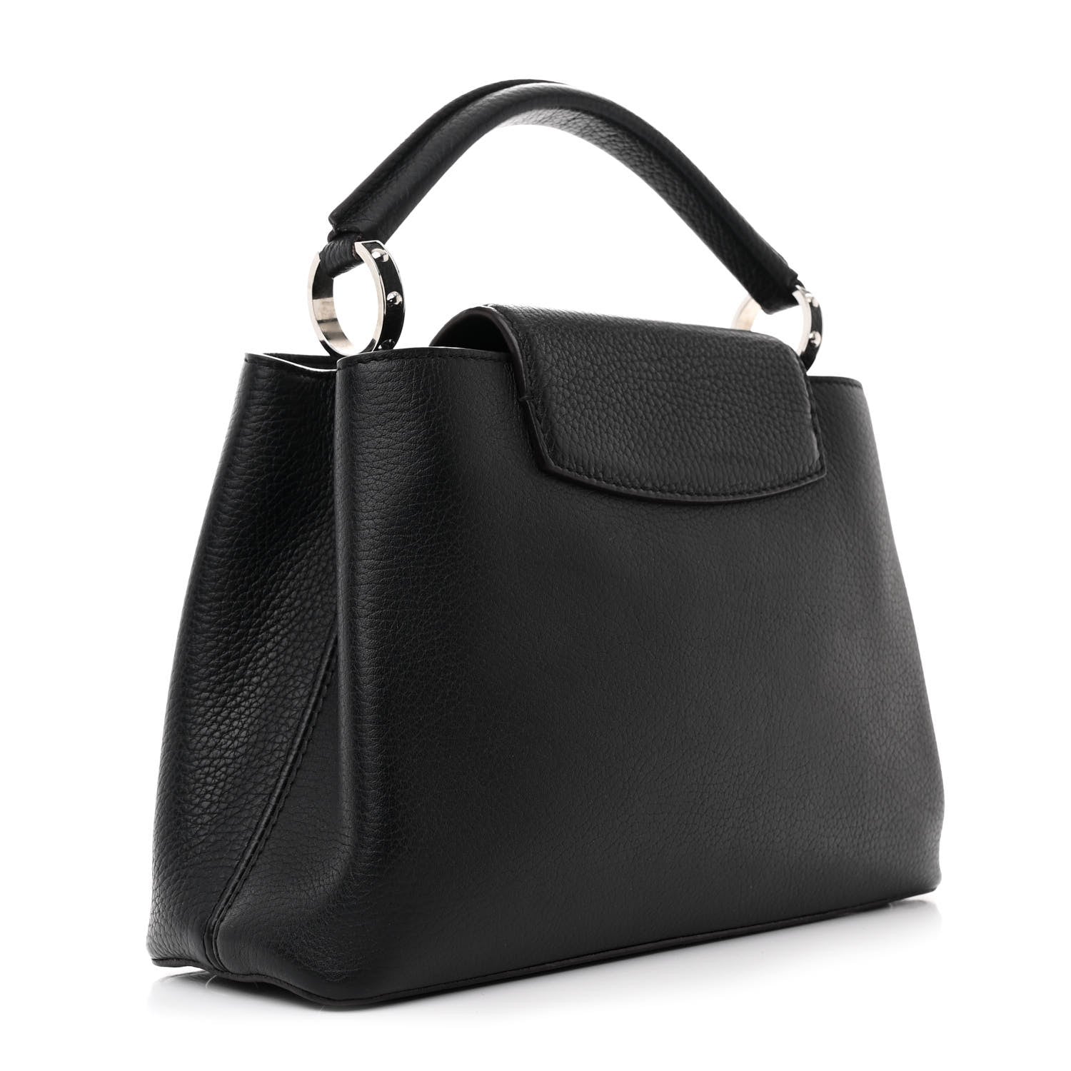 Louis Vuitton Taurillon Capucines BB Black 3 of 13