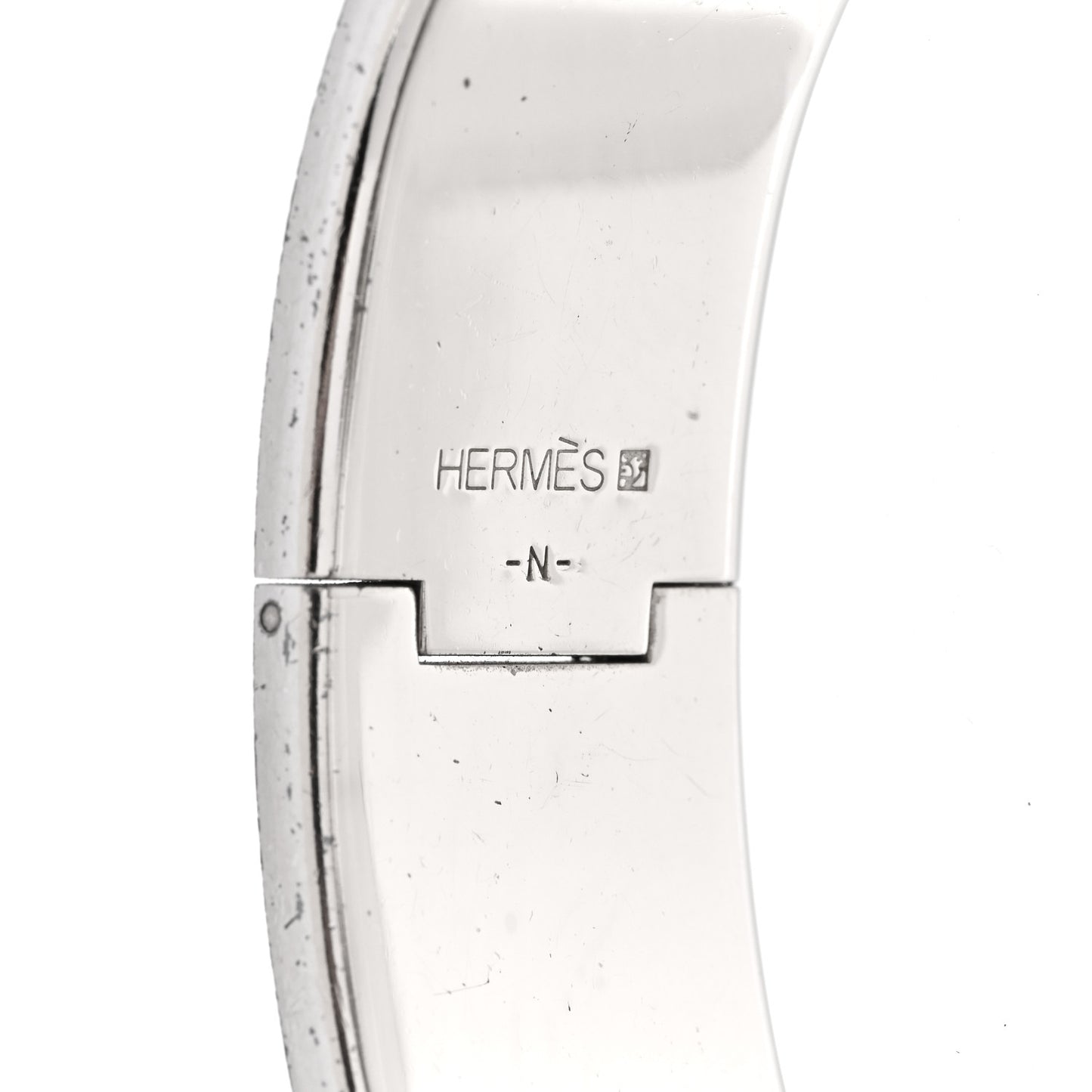 Enamel Wide Clic Clac H Bracelet PM Red