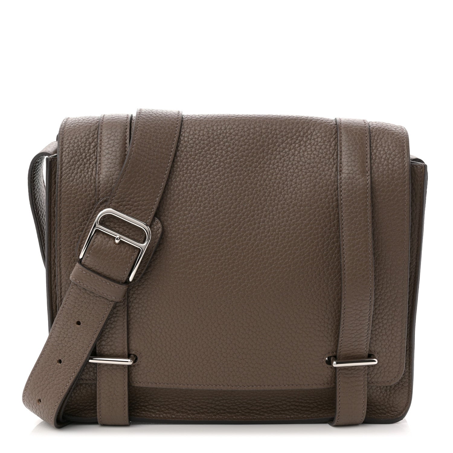 Hermes Taurillon Clemence Steve Caporal Messenger Cacao 1820735