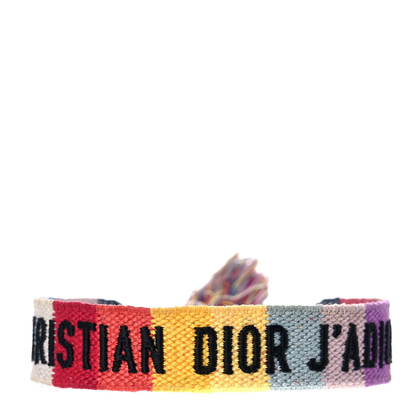 Woven Cotton J'Adior Friendship Bracelet Multicolor