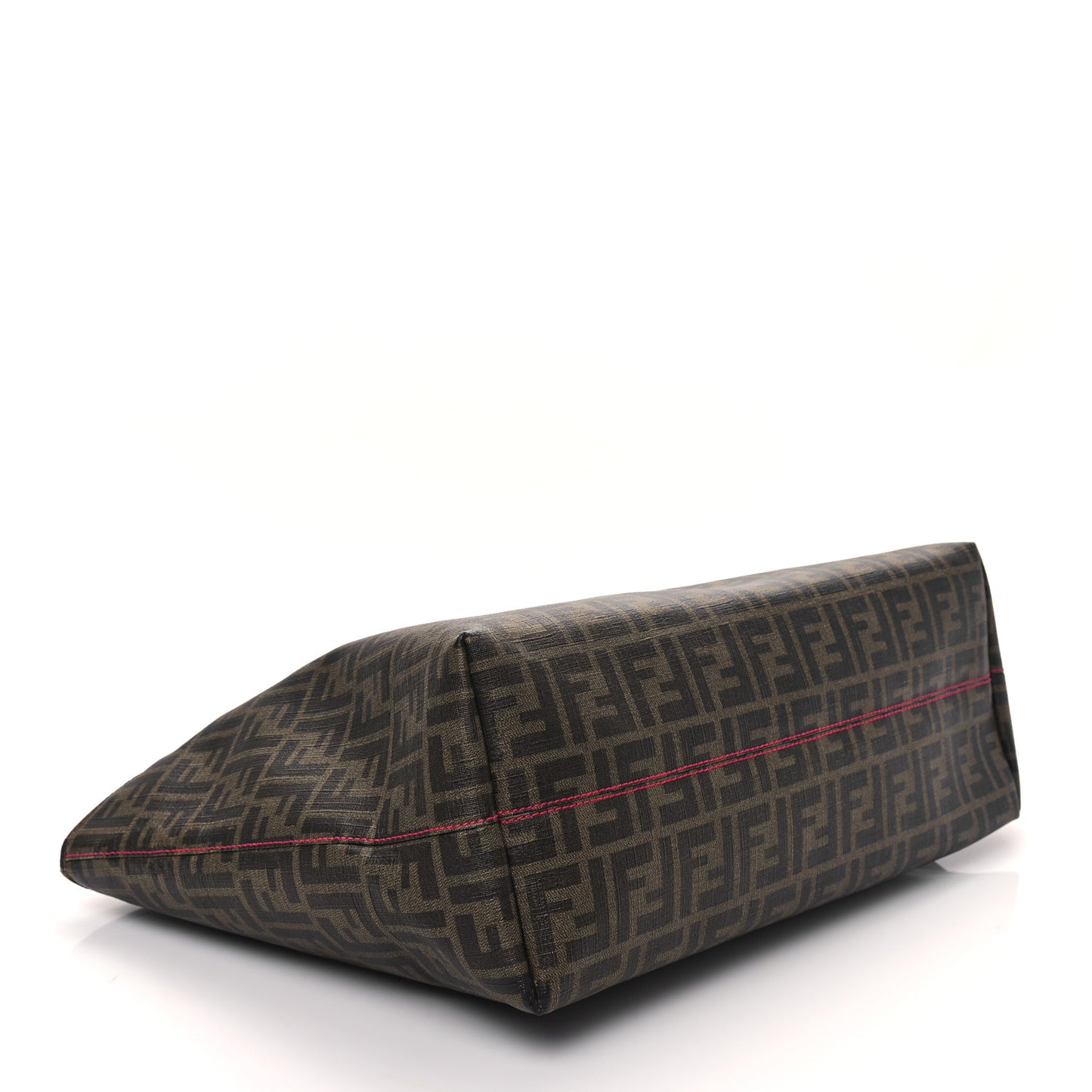 Zucca Spalmati Large Roll Tote Tobacco Fuxia