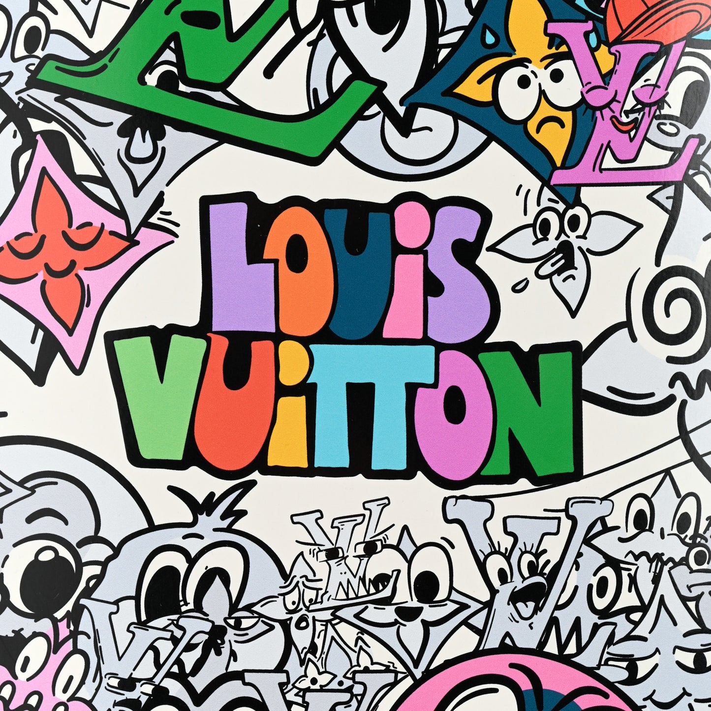 Monogram Comics Wood Skateboard Multicolor