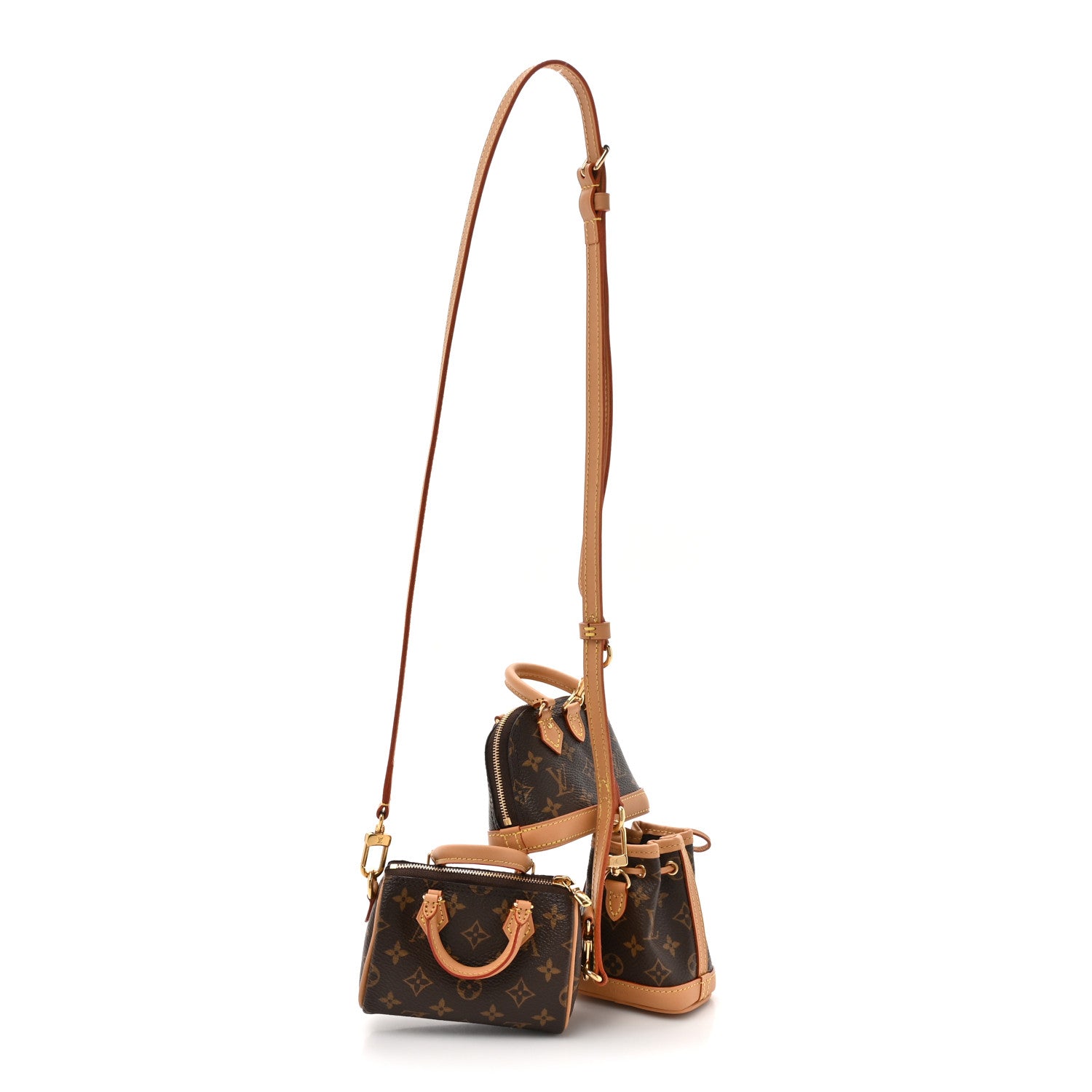 Louis Vuitton Monogram Trio Mini Icones 3 of 8