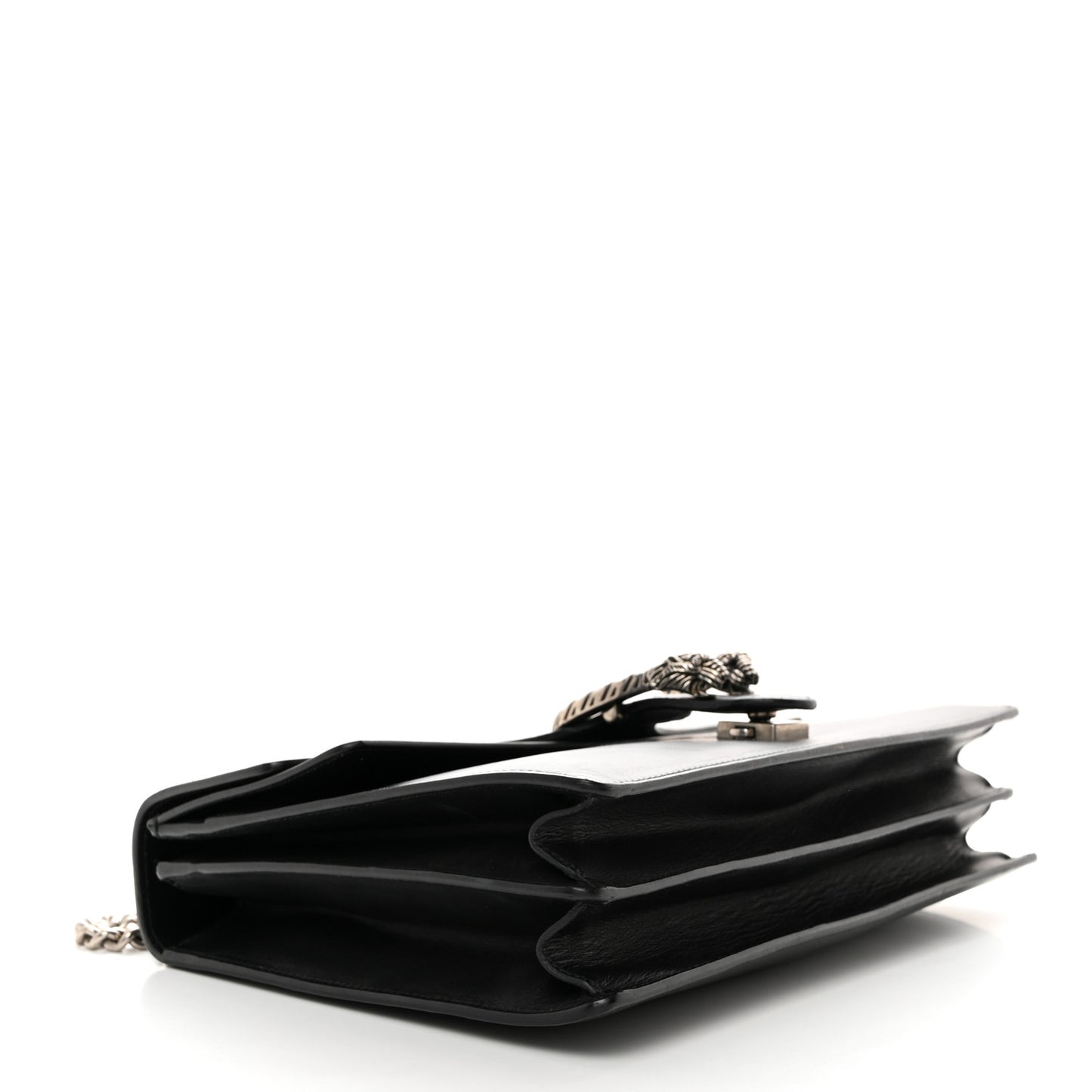 Calfskin Medium Dionysus Shoulder Bag Black