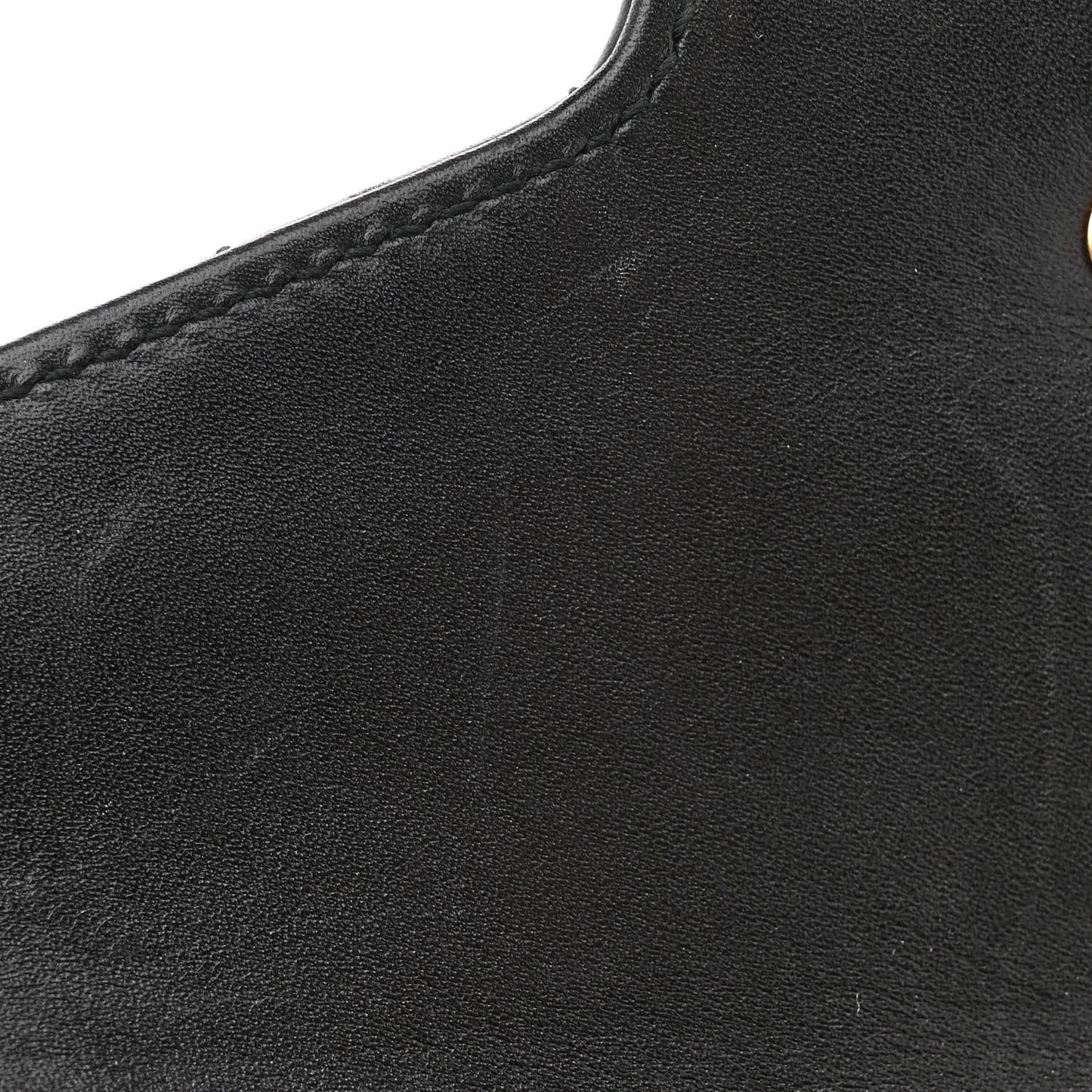 Calfskin Matelasse GG Marmont Chain Wallet Black