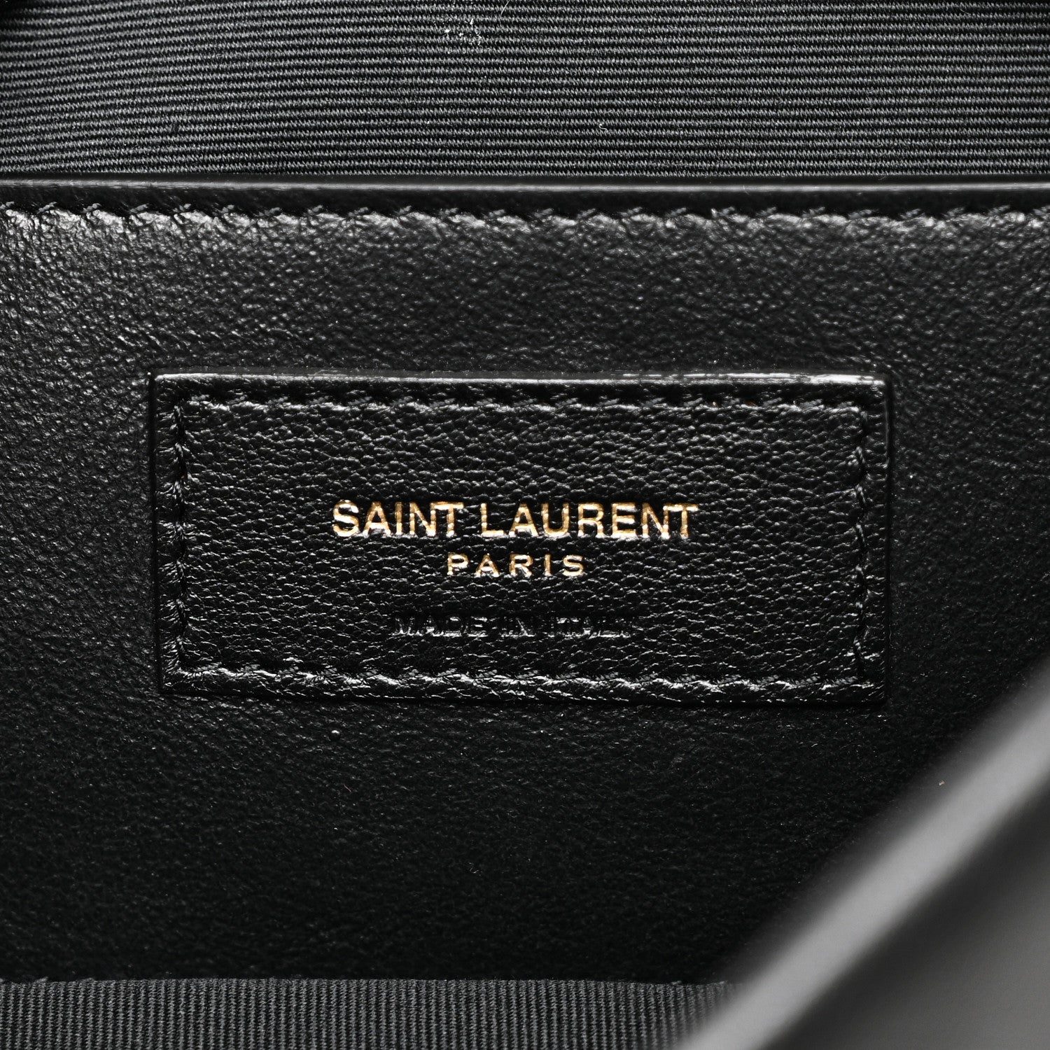 Saint Laurent Lambskin Matelasse Monogram Mini Jamie 4.3 Black 6 of 10