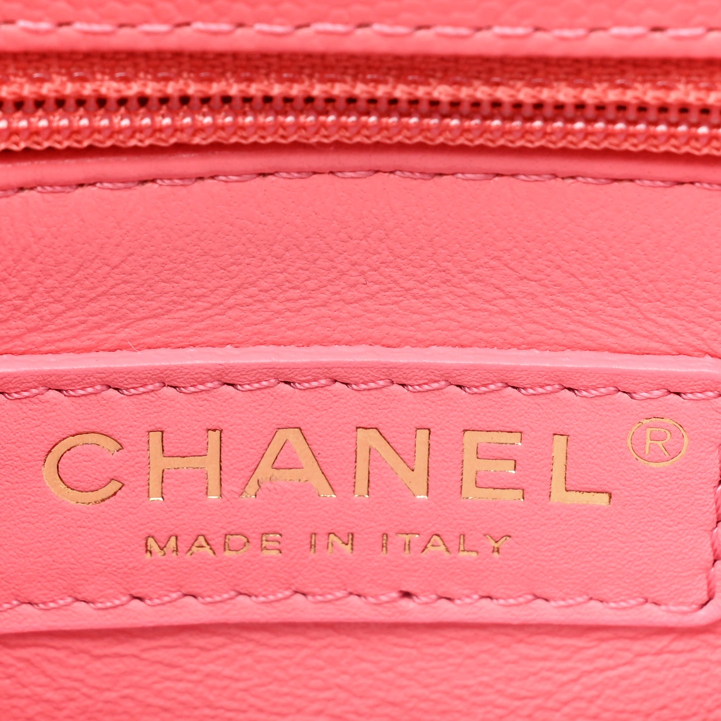 Caviar Quilted Mini Coco Handle Flap Pink