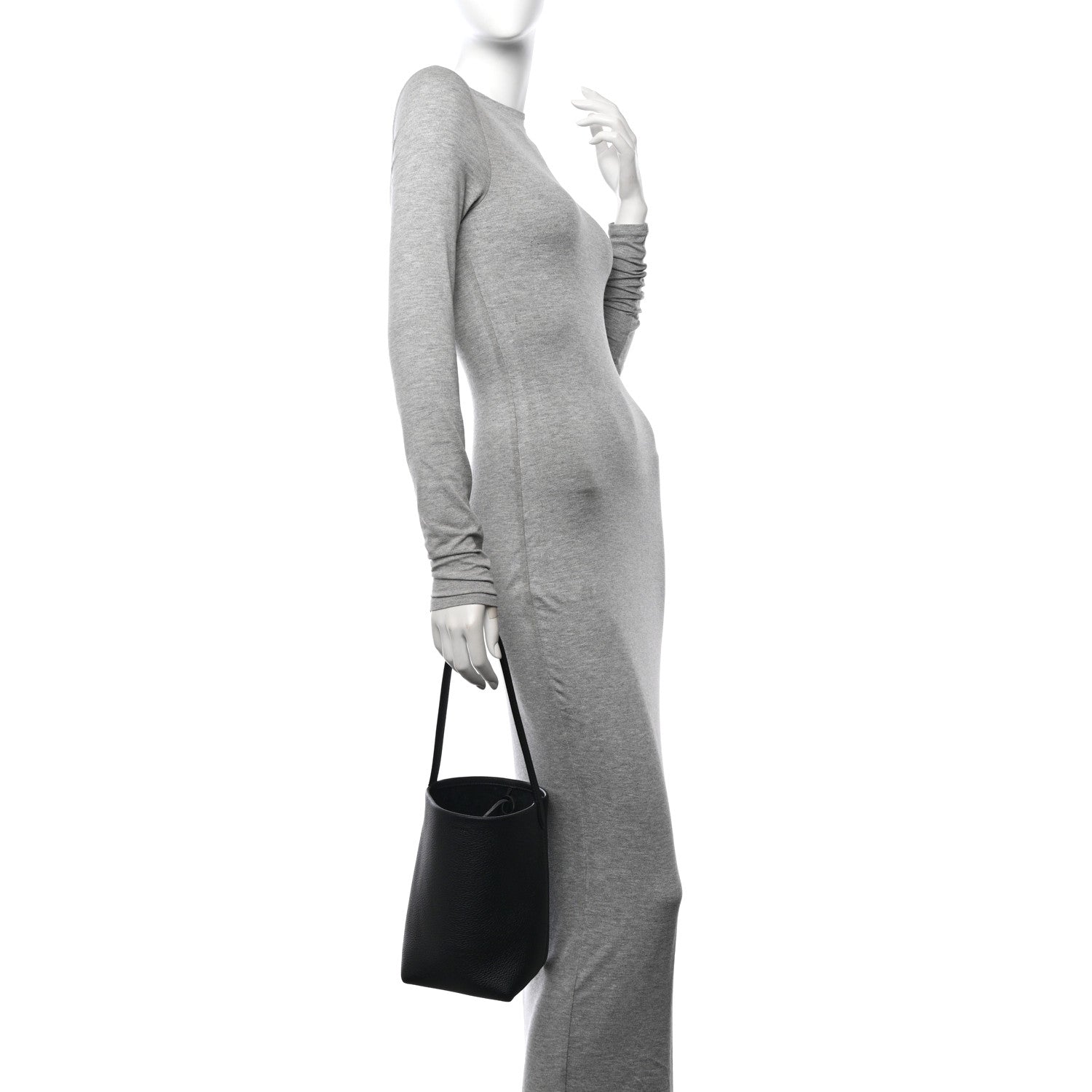 The Row Grained Calfskin Small N/S Park Tote Black 2 of 9