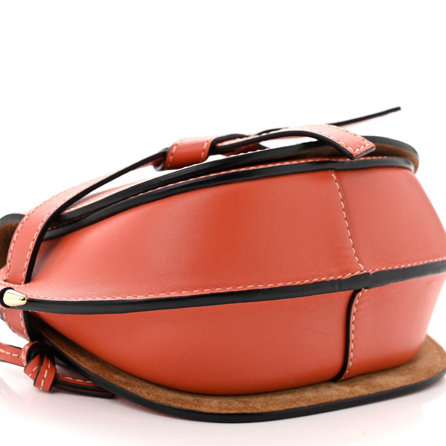 Loewe Calfskin Mini Gate Belt Bag Orange 8 of 9