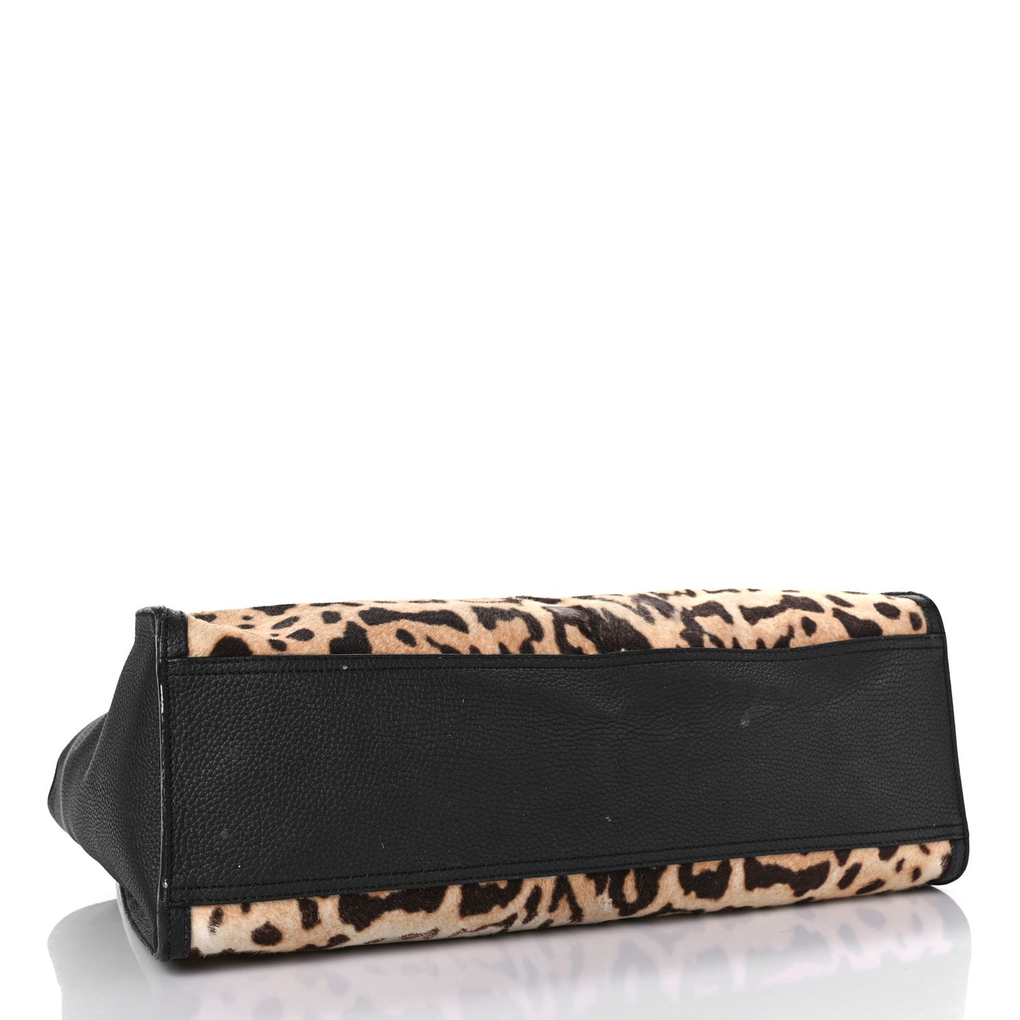 Pony Hair Cheetah Print Medium Jackie Top Handle Bag