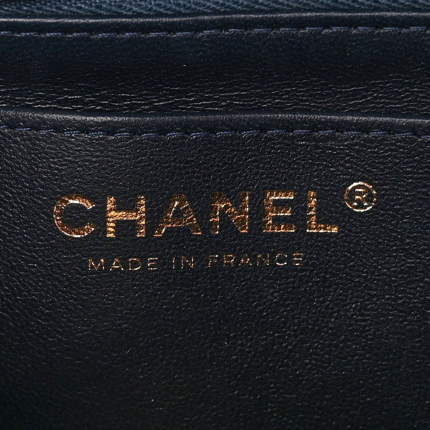 Chanel Denim Quilted Mini Rectangular Flap Dark Blue 6 of 10