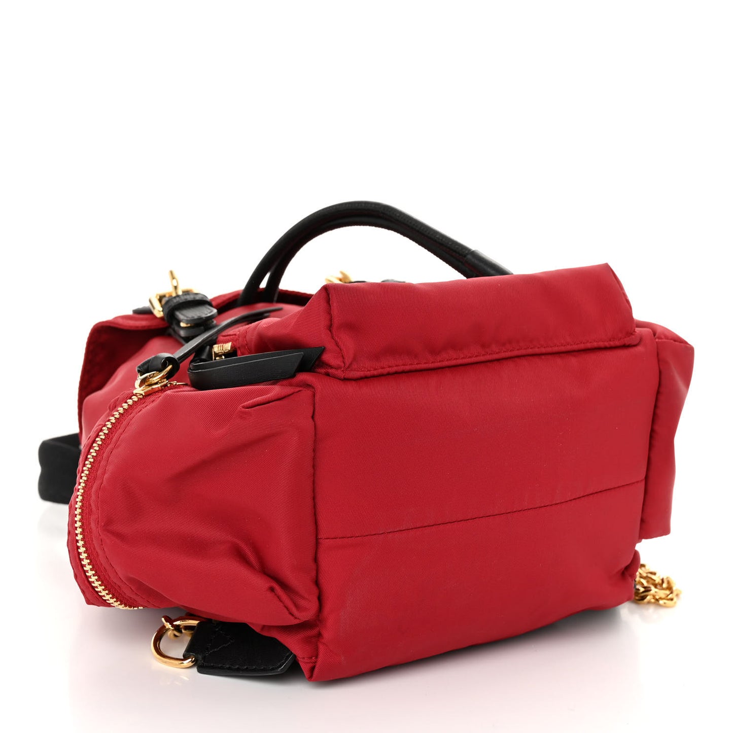 Nylon Small Rucksack Backpack Red