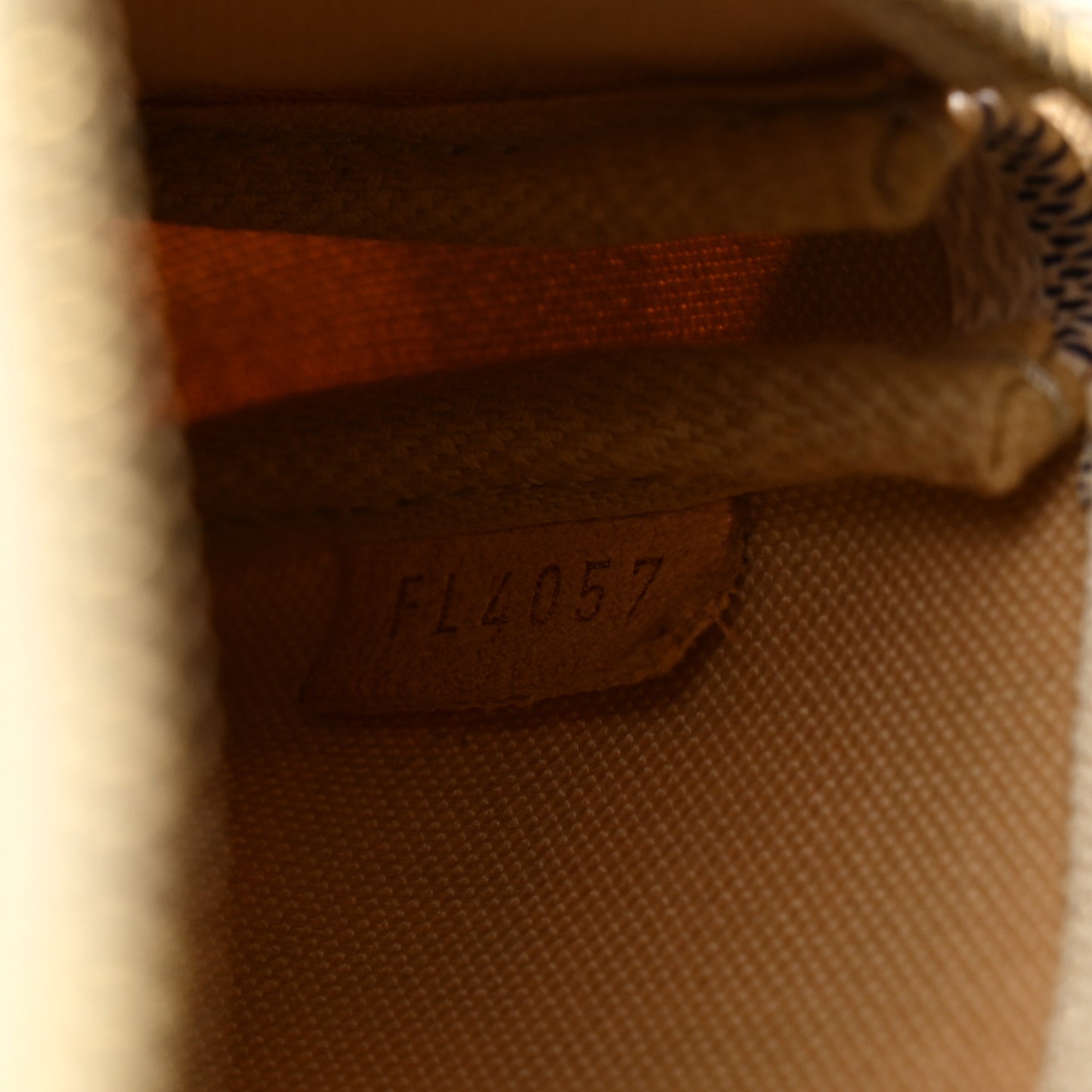 LOUIS VUITTON Damier Azur Mini Pochette Accessories