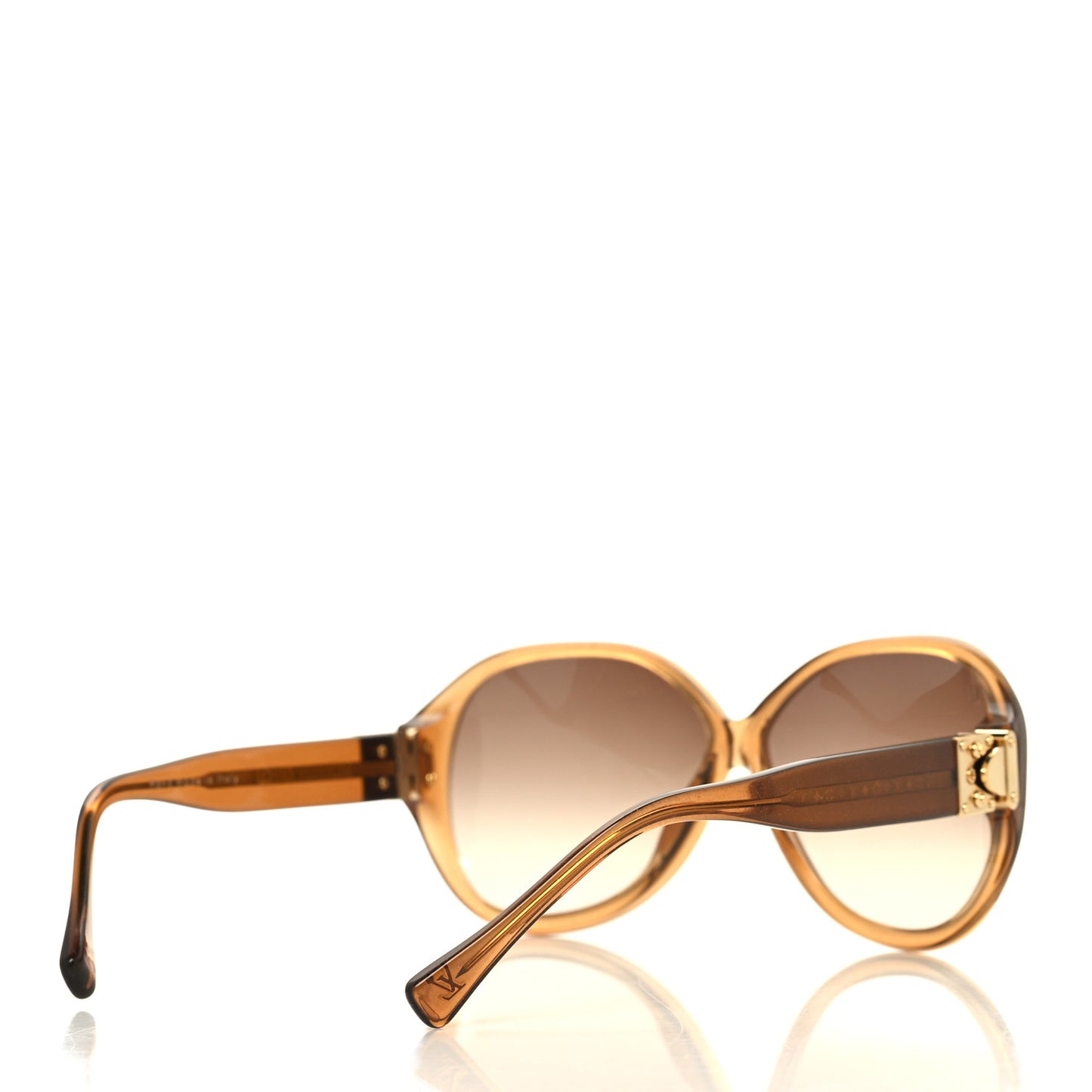 Acetate Soupcon Oversized Sunglasses Z0283W Glitter Honey