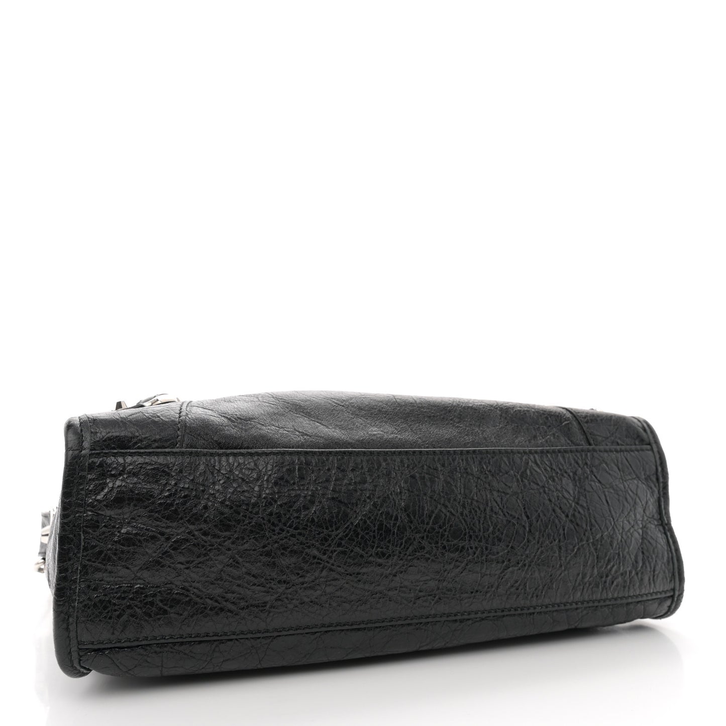 Agneau Classic Silver Hardware S City Black