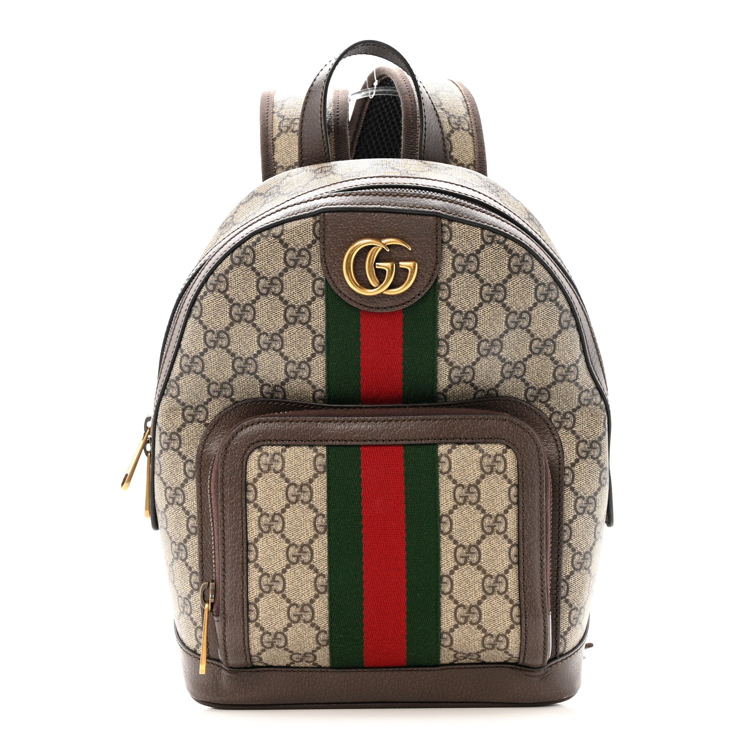Gucci GG Supreme Monogram Calfskin Web Small Ophidia Day BackpacK
