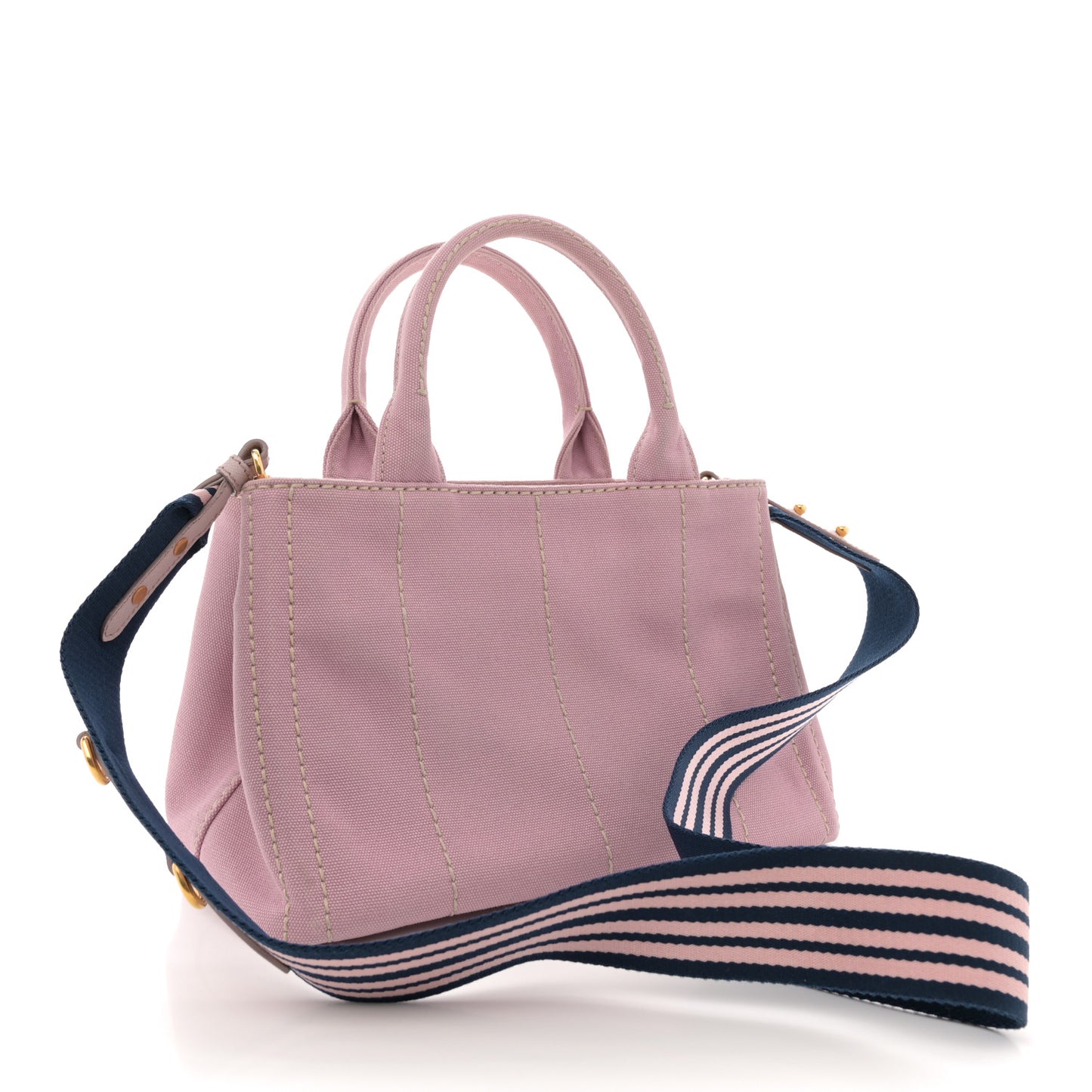 Canapa Small Logo Tote Alabastro White