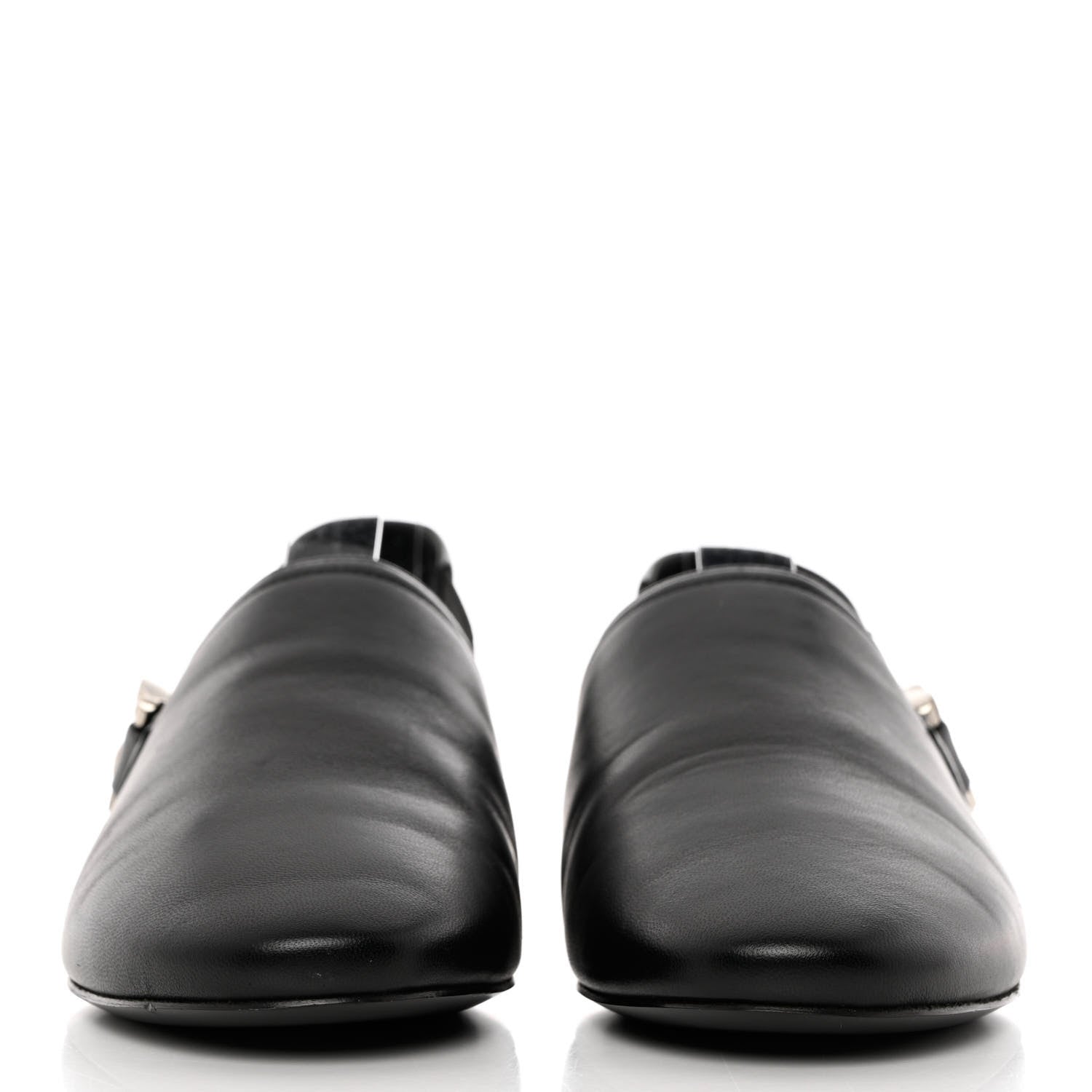 Givenchy Lambskin Chain Mule 36.5 Black 2 of 12
