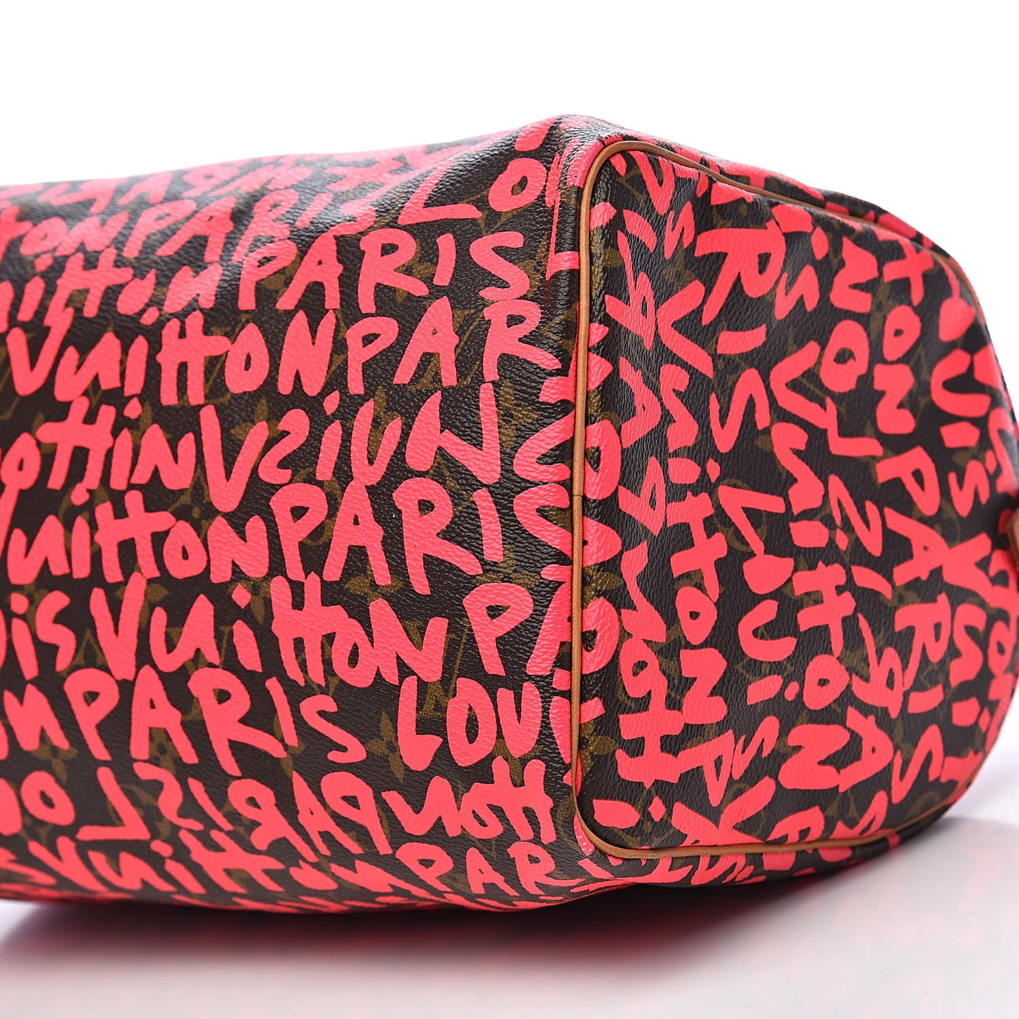 Monogram Graffiti Speedy 30 Fuchsia