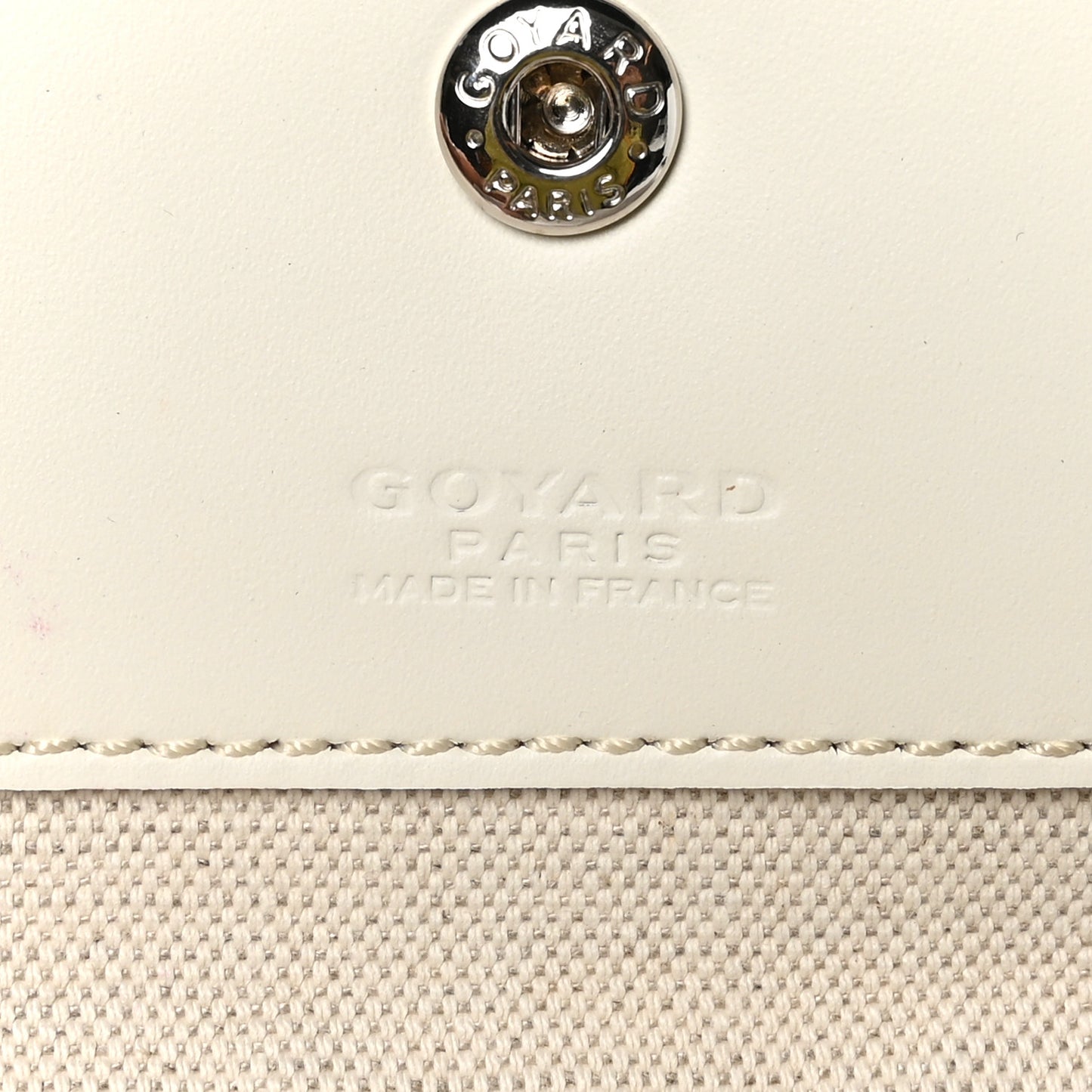Goyardine Saint Louis PM White