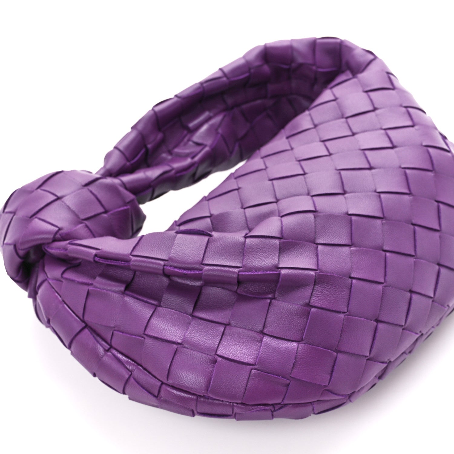Bottega Veneta Nappa Intrecciato Mini Jodie Eggplant 10 of 11