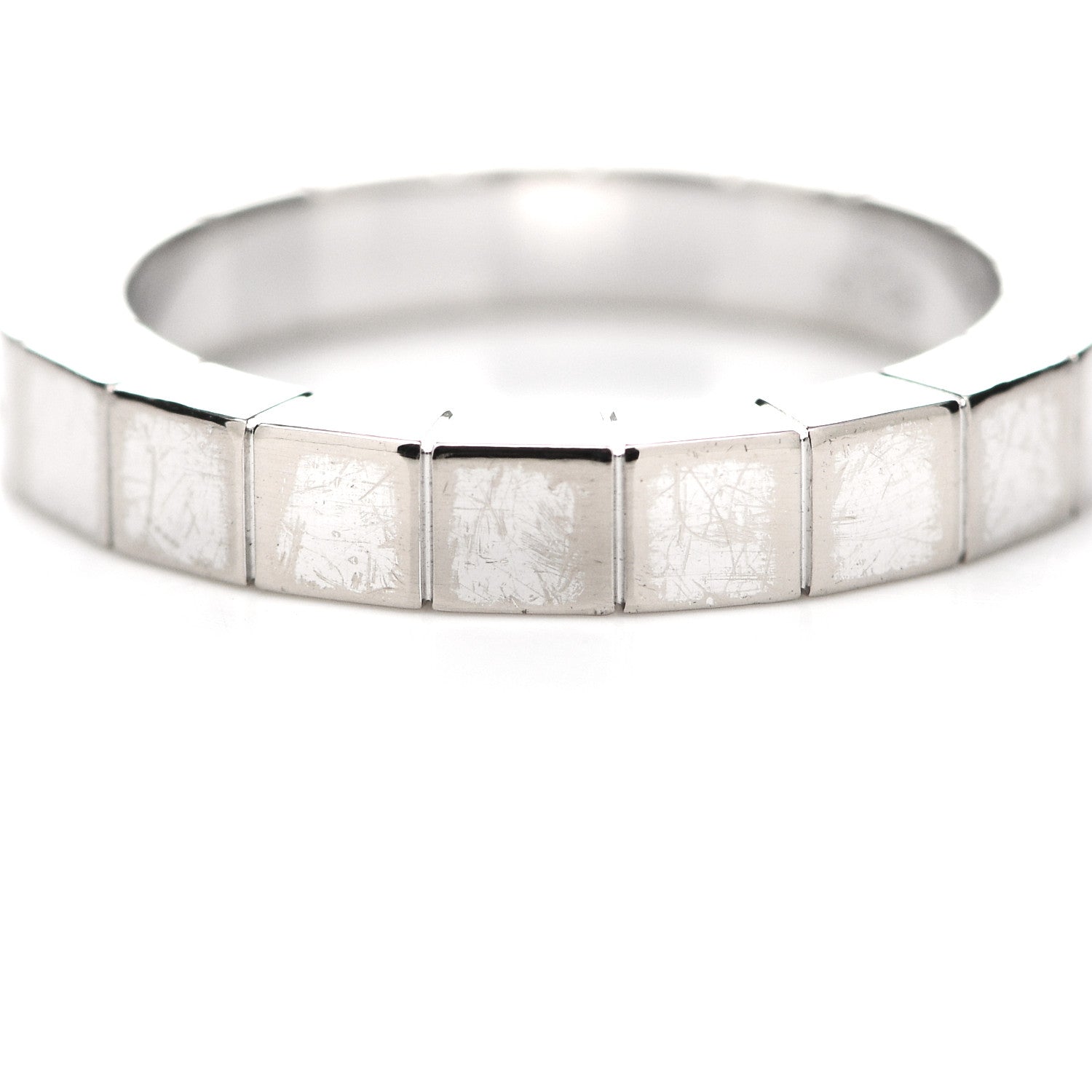 Cartier 18K White Gold Lanieres Ring 47 4.25 7 of 7