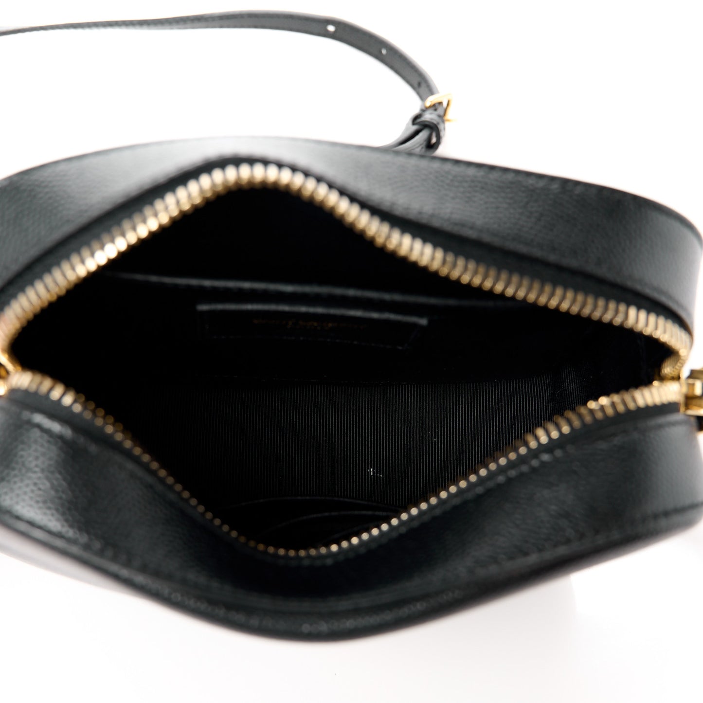 Grain De Poudre Small Classic Monogram Camera Bag Black