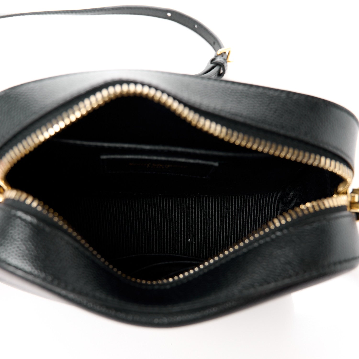 Saint Laurent Grain De Poudre Small Classic Monogram Camera Bag Black 5 of 11