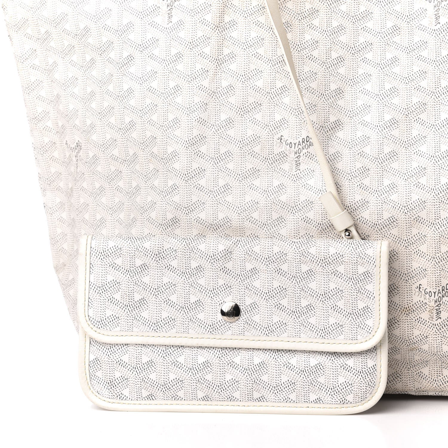 Goyard Goyardine Saint Louis GM White 19 of 22