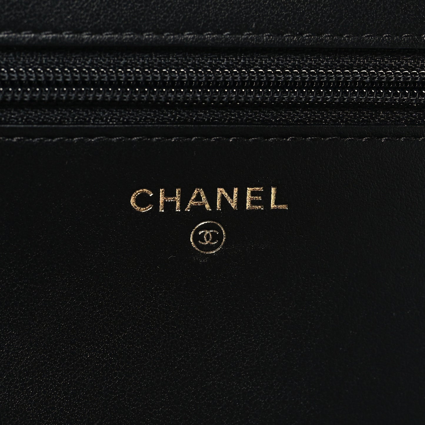 Caviar Quilted Boy Wallet On Chain WOC Black